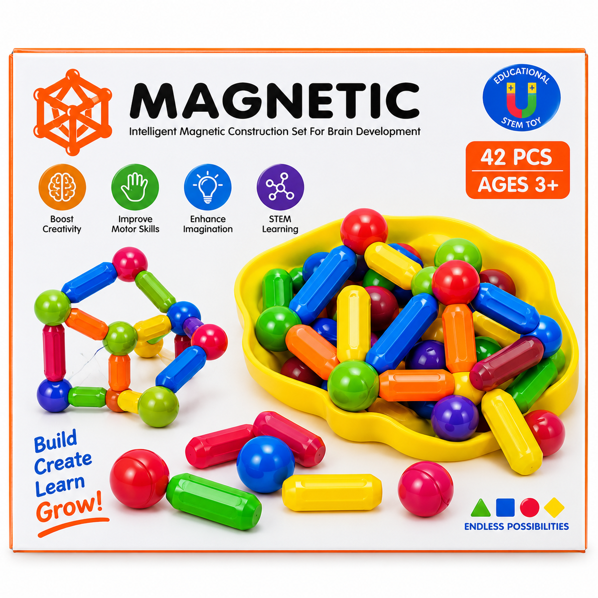 Magnetic Building Blocks